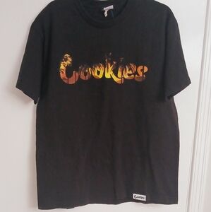 Black Cookies T-Shirt Men's Size Large